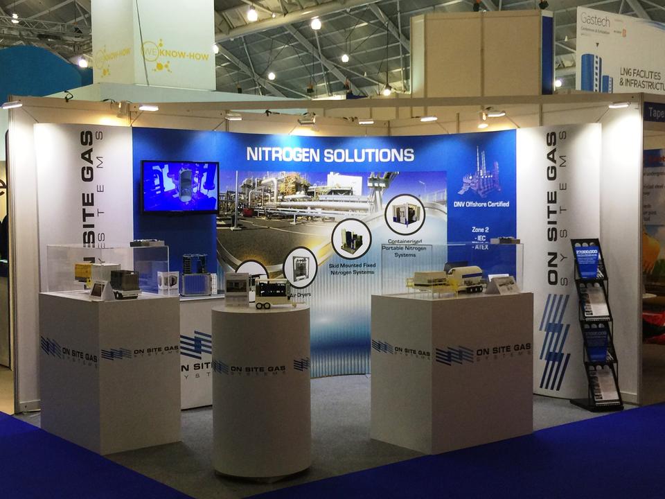 Nitrogen Solutions Trade Show Booth