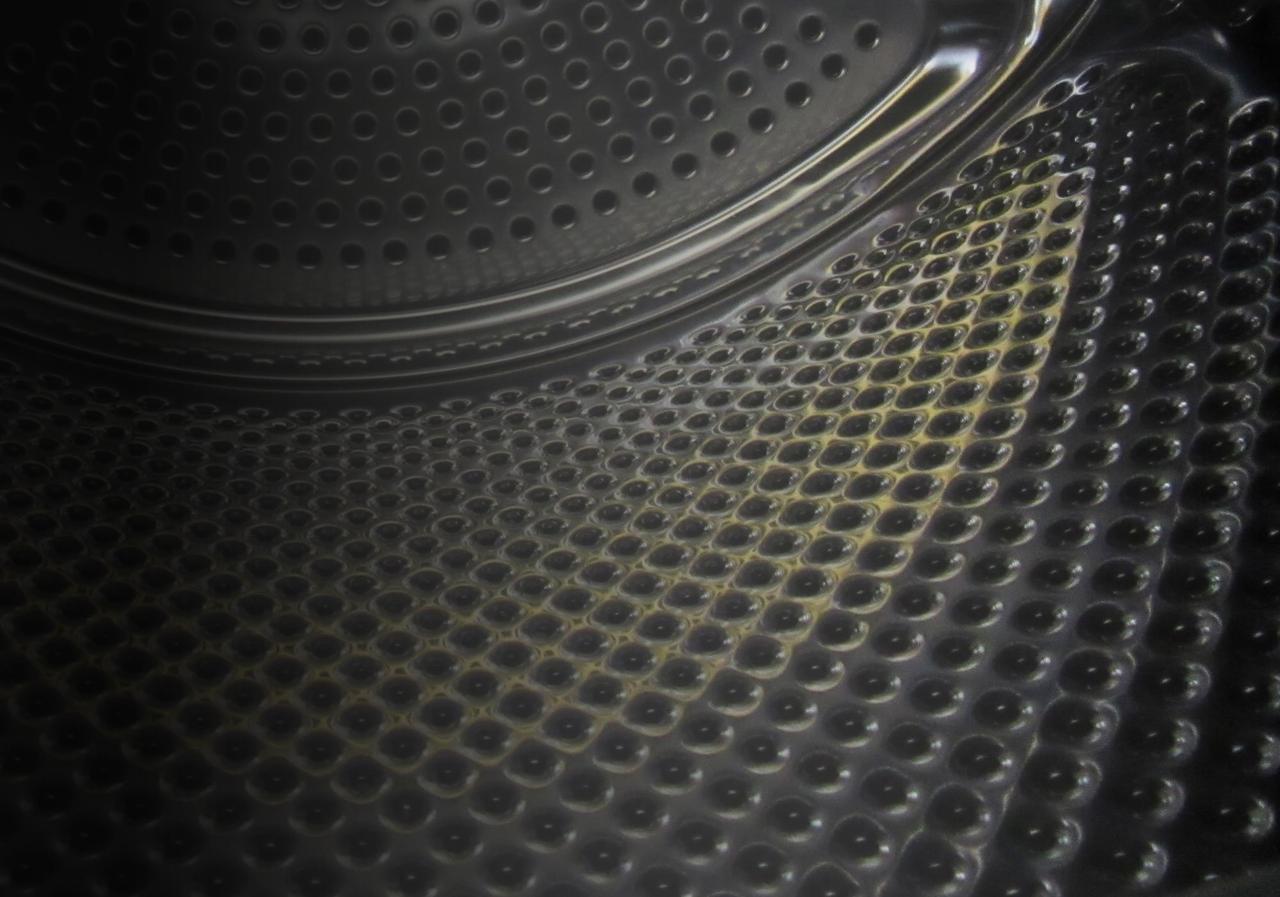 sheet metal washing machine drum