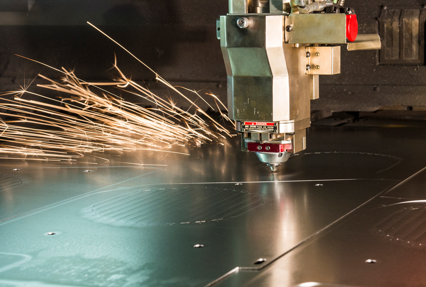 laser cutting sheet metal