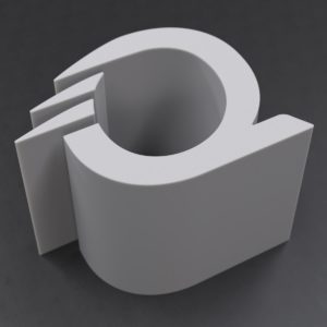 Quickparts material: DuraForm® EX Plastic
