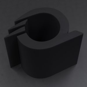 Quickparts material: Accura® ABS Black (SL 7820)